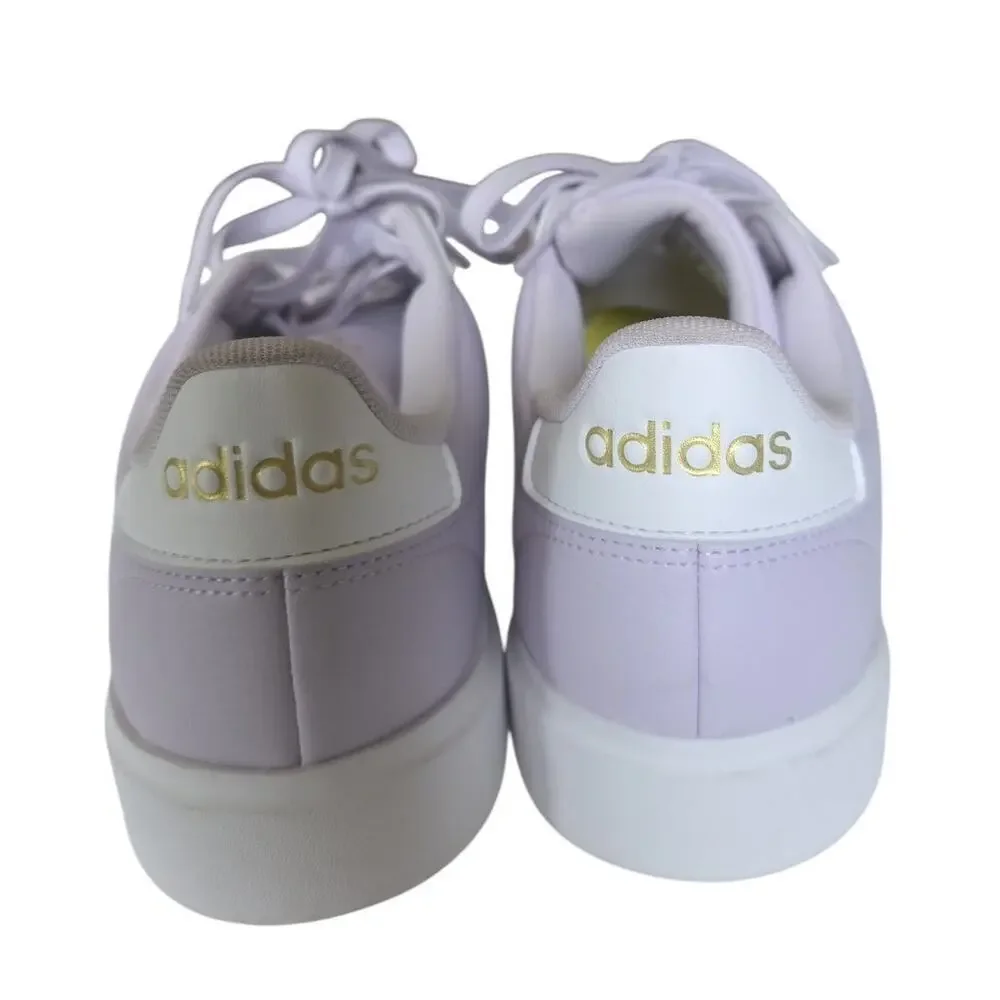 Adidas Grand Court 2.0 Shoes Lilac and white Size 11